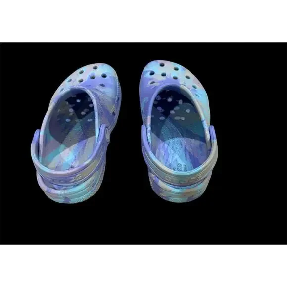 Girls Tie dye 11C Crocs - Picture 4 of 4